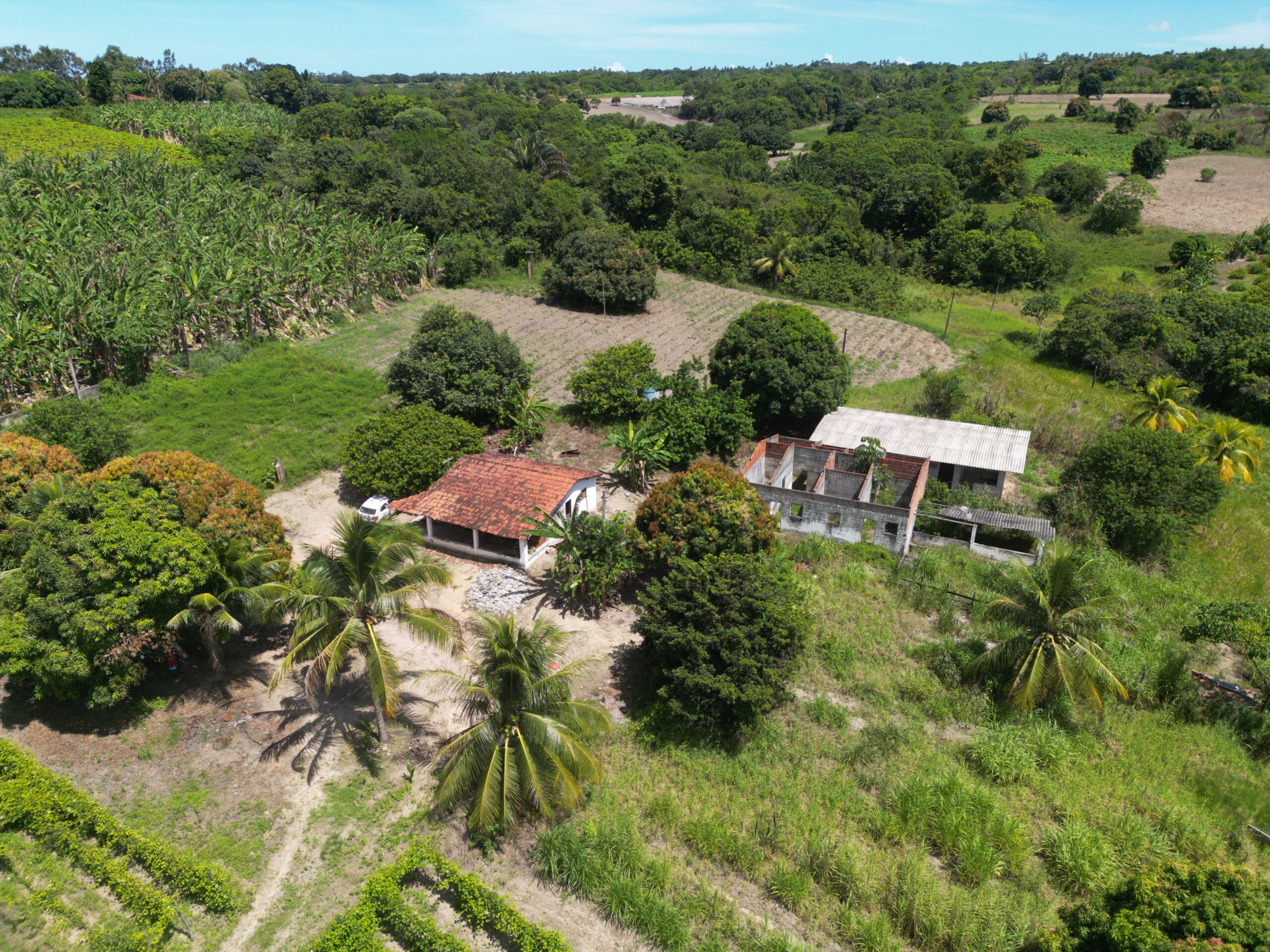 Chácara no Conde (Guruji) com 4.35 hectares, com sistema de irrigação